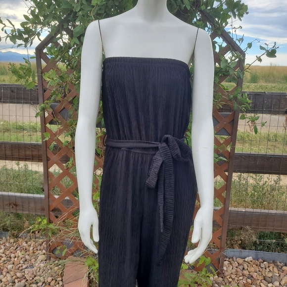 NWT Cosmic Beauty Black Tube Top Women's Jumpsuit Size Large - Picture 5 of 16